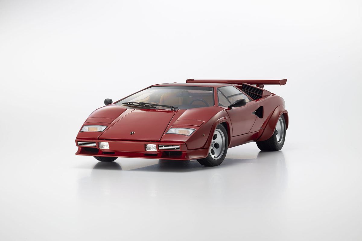 Kyosho 1:12 Lamborghini Countach Lp500 S Red/Tan Interior