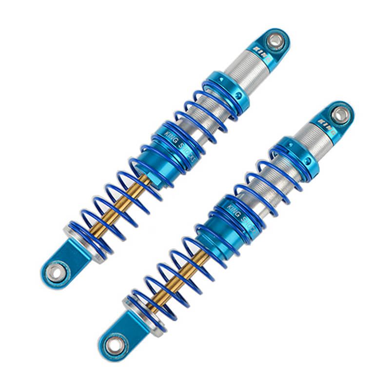 Rc4Wd King Off-Road Racing Shocks 90Mm Silver/Blue