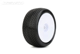 Jetko J One Super Soft 1:8 Truggy Pre-Glued On White Rims (2)