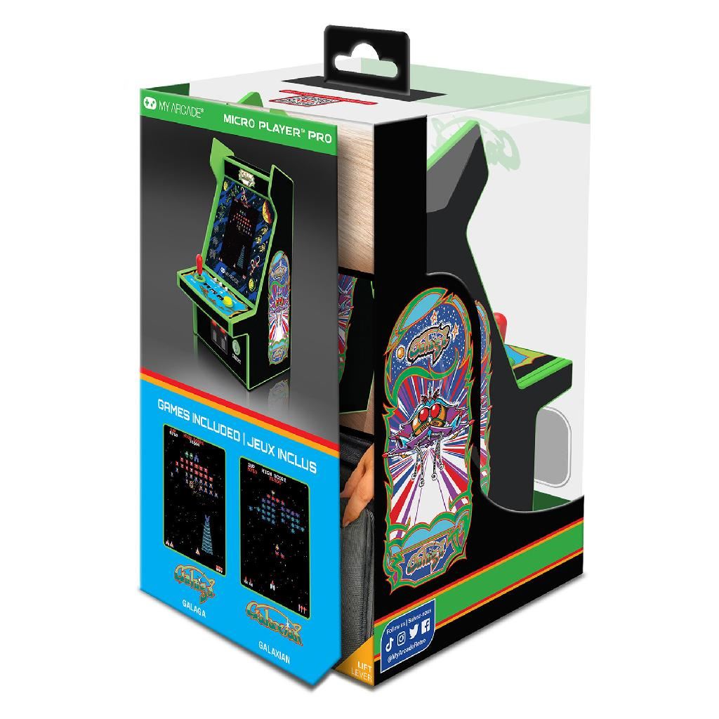 My Arcade (Parent) Galaga Micro Player Pro 6.7In Portable Retro Arcade (2 Games in 1)