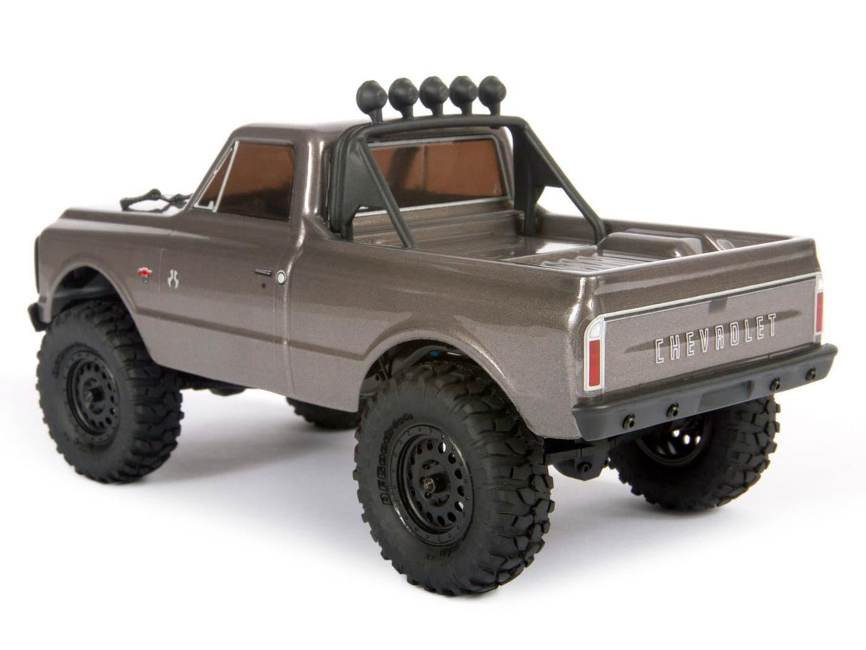 Axial 1/24 SCX24 1967 Chevrolet C10 4WD Truck Brushed RTR Silver - AXI00001T2