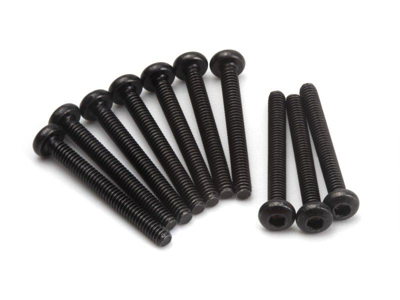 Button Head Screw M2X18Mm (Hex Socket/10Pcs)