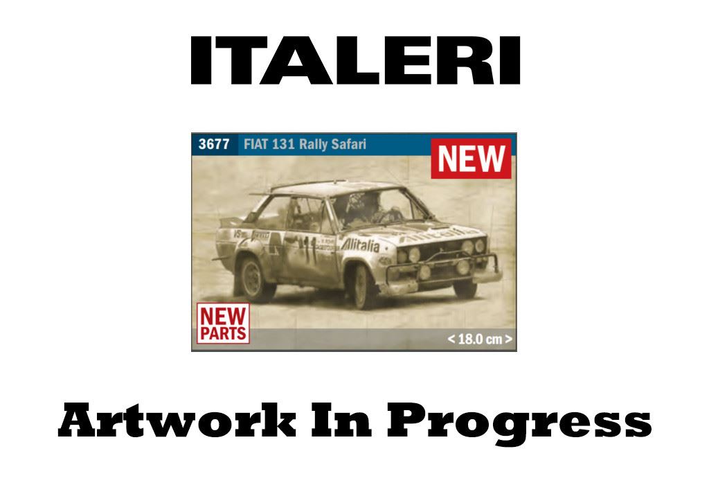 Italeri Fiat 131 Abarth Rally Safari
