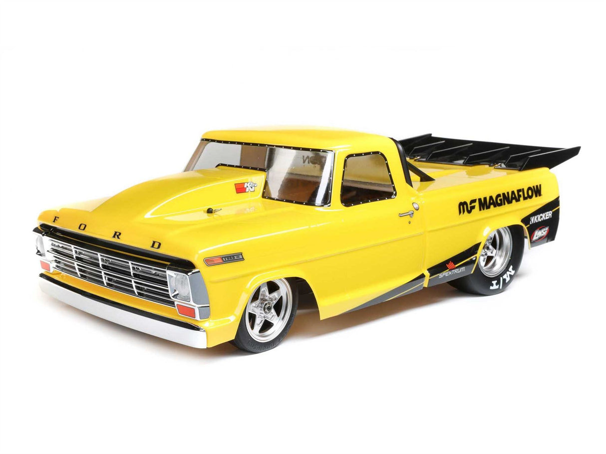 Losi 68 F100 22S Drag Car, BL RTR, Magnaflow: 1/10 2WD