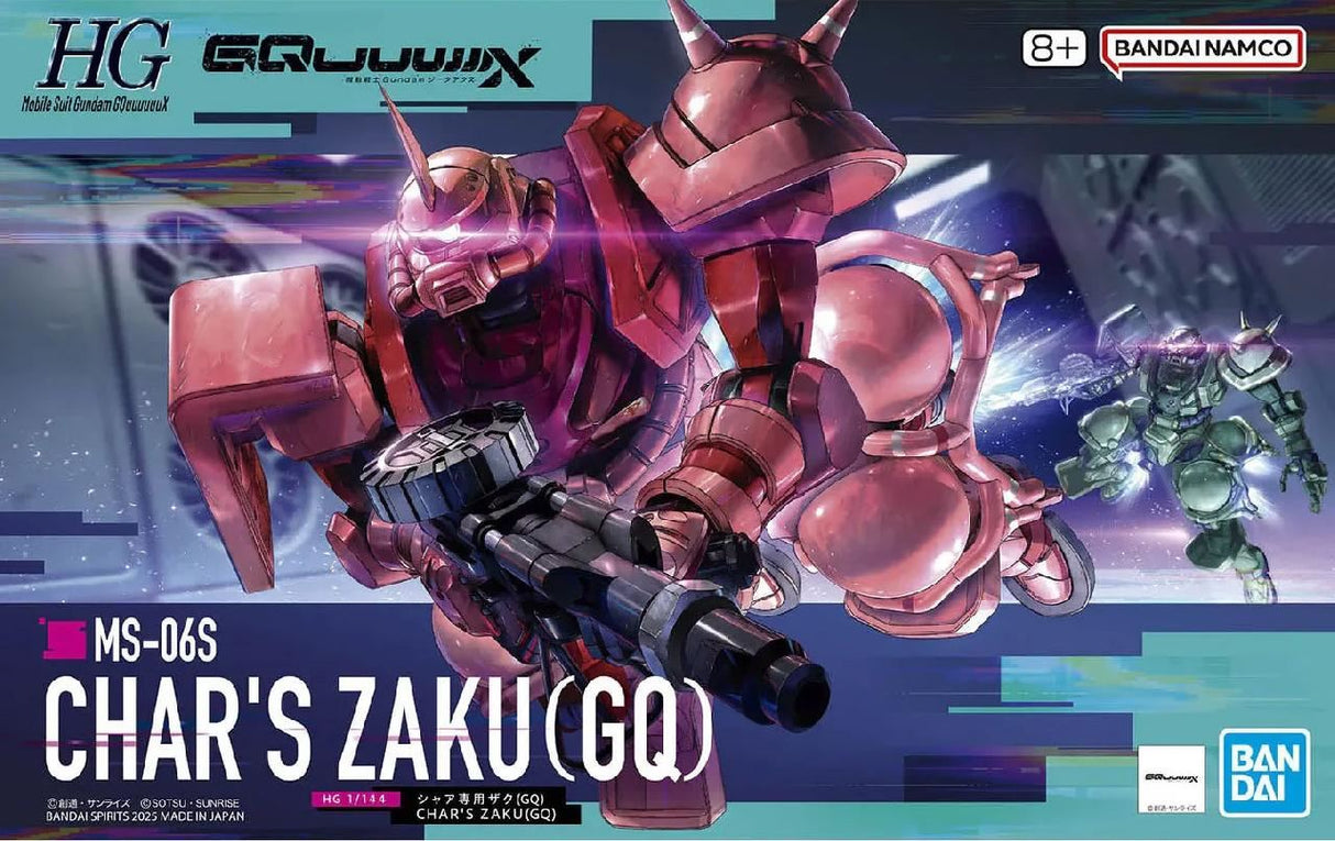 Bandai Hobby Hg 1/144 Char'S Zaku (Gq)