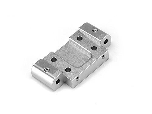 HPI Aluminum Front Suspension Arm Mount (5 Deg/Silver)