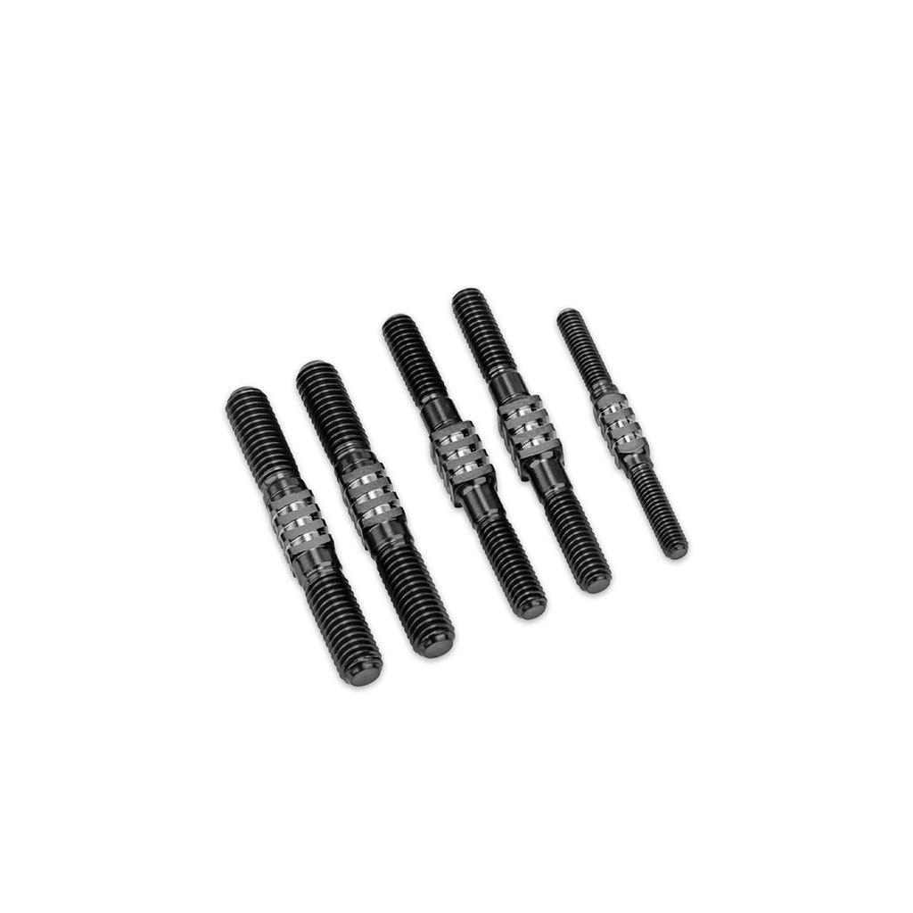 Sworkz S35-4 Evo Fin Ti Turnbuckle Set Black - 5Pc