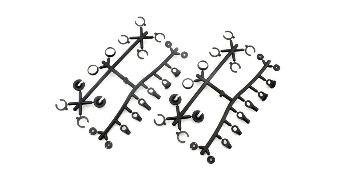 Damper Plastic Parts & O-Ring Set Tc Fazer 2.0 Kyosho