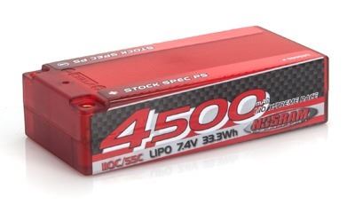 Nosram Lipo 4500 1/10 X-treme-Shorty Stk Spec P5-7.4V