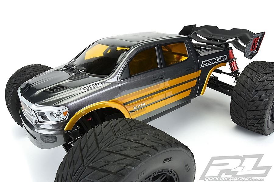 Proline Pre-Cut 2020 Ram Rebel 1500 Clear Body Arrma Kraton