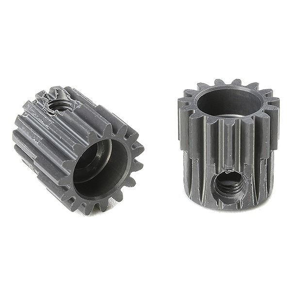 Corally 48 Dp Pinion Short Hard Anodised Al7075 15 Teeth Shaft Dia. 3.17mm