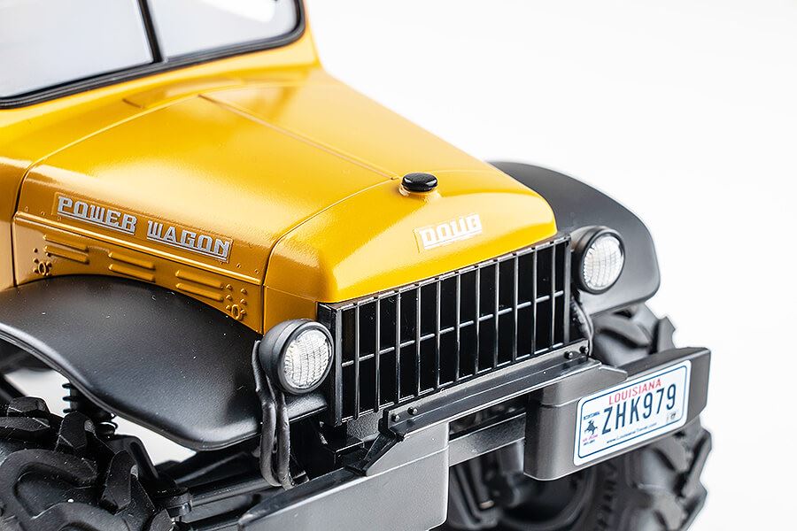 FMS FCX 1/24TH POWER WAGON SCALER RTR - YELLOW