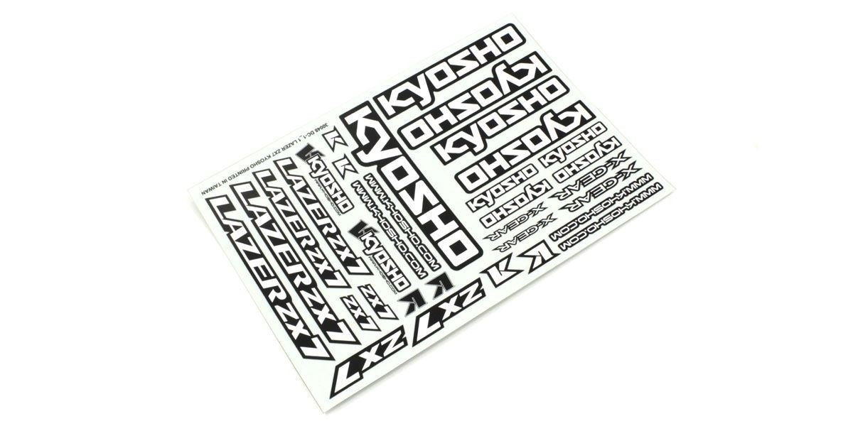 Decal Sheet Lazer Zx7 Kyosho