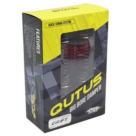 Yeah Racing QUTUS Slider 55mm Damper Set for 1/10 RC Drift Car Black