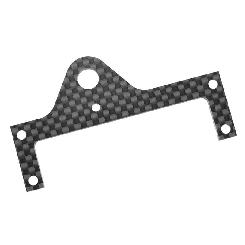 Corally Motor Pod Lower Plate Carbon 2.5Mm