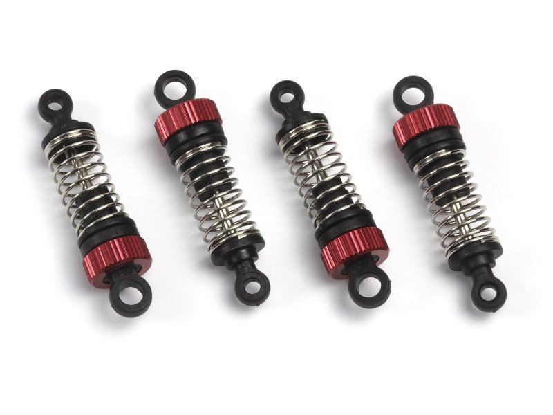 Shock Absorber Set (Red/4Pcs)