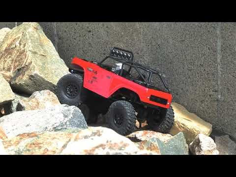 Axial SCX24 Deadbolt 1/24th Scale Electric 4WD RTR Red - AXI90081T1