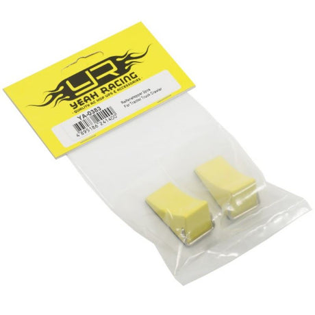 Yeah Racing 1/10 RC Rock Crawler Accessory Reifenstopper 2pcs Yellow For Tractor Truck