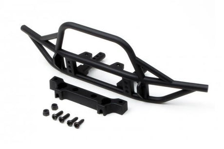 GMADE GS01 FRONT TUBE BUMPER WITH SKID PLATE SILVER