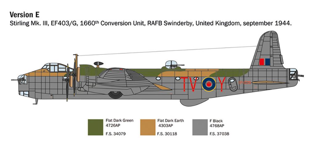 Italeri Stirling Mk.III