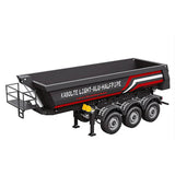 Huina Scania K770S Kabolite 3X Axle Metal Trailer - Black
