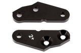 ASSOCIATED RC8B3.1 FT STEERING BLOCK ARMS +2 DEGREE ALUMINIUM