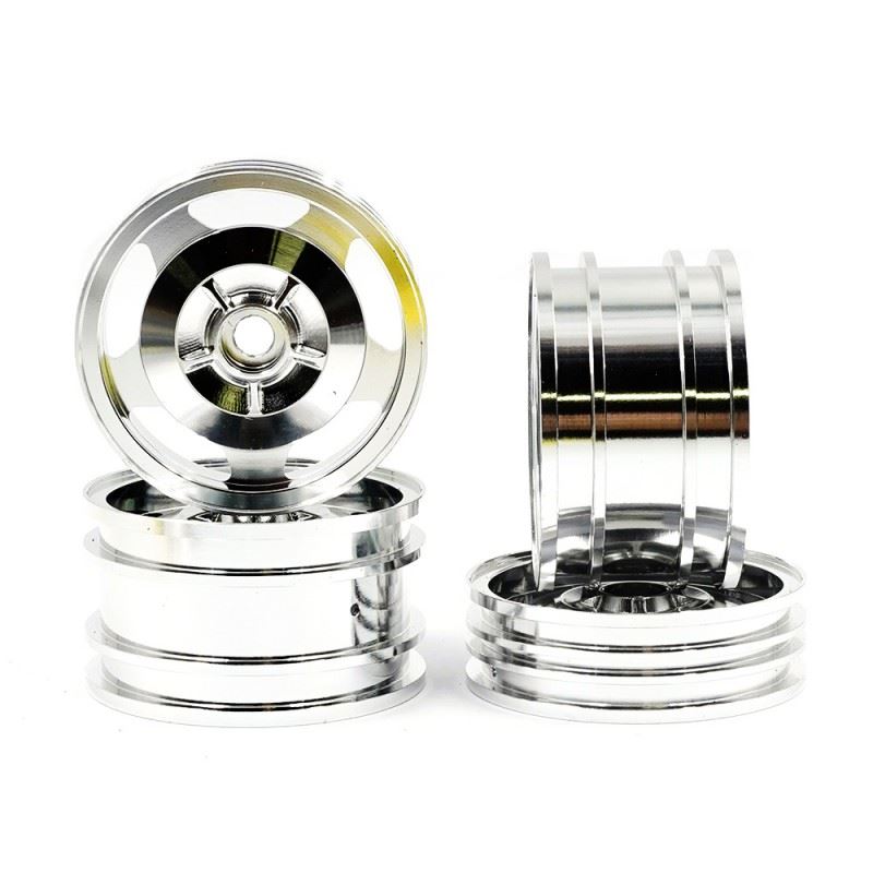 Yeah Racing Aluminum Cnc Rim Set (2Wd) For Tamiya Dt-02 Dt-03 Super Astute Sand Rover 2011