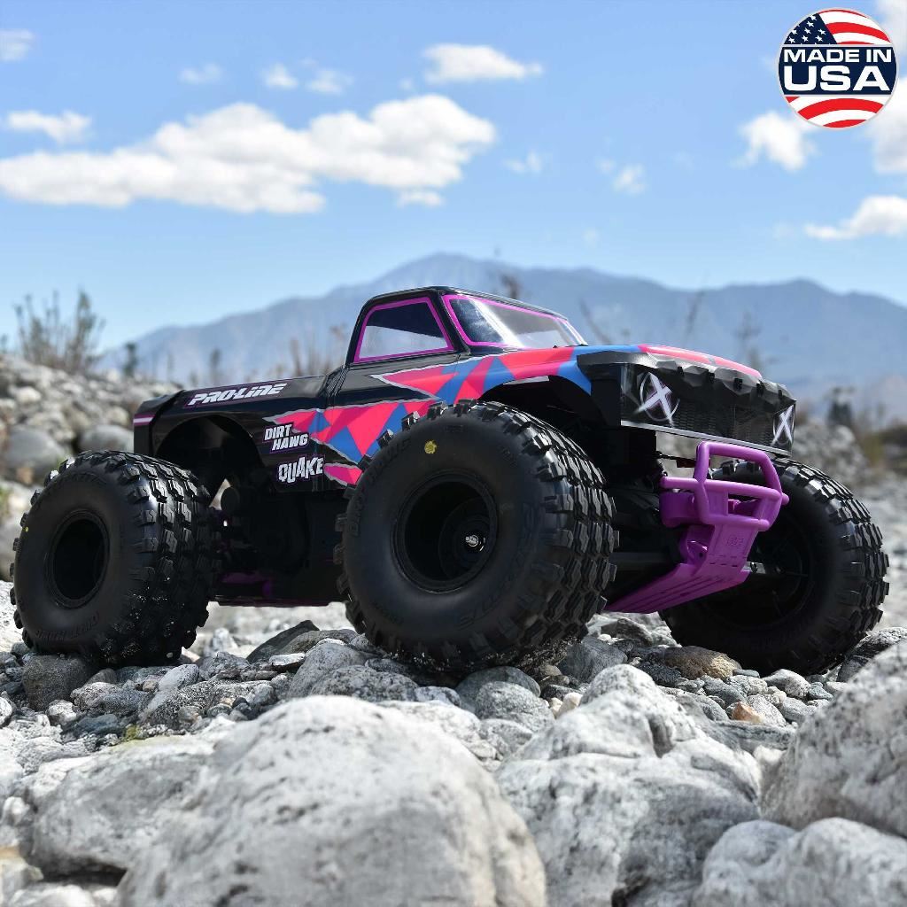 Pro-Line 1/10 Dirt Hawg 2.0 F/R 2.6In Mt Tires Mounted Arrma Stock Whe