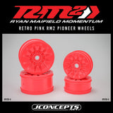 Rm2 Pioneer 1:8Th Truck Wheel 4.0In - Pink 4Pc