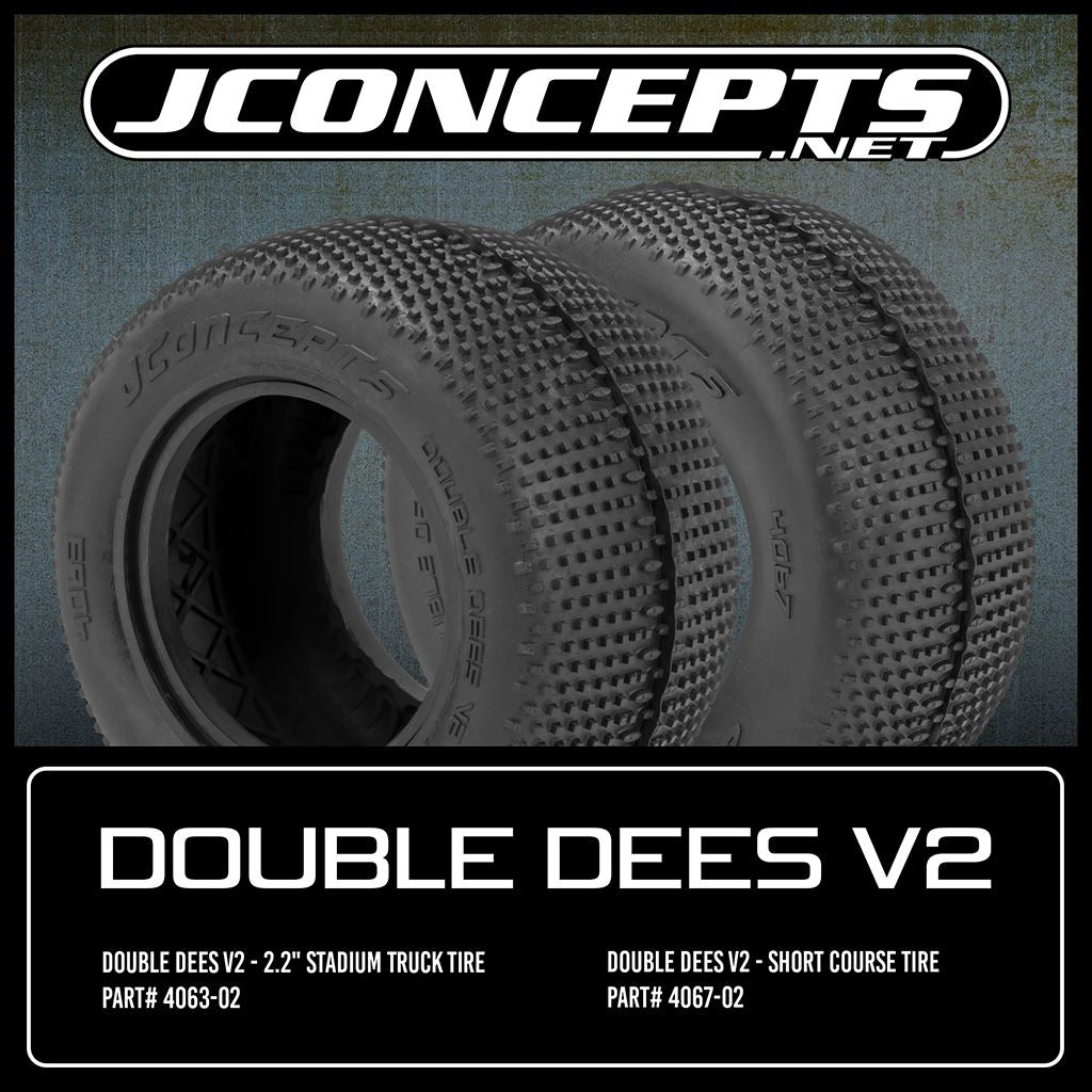 Double Dees V2 - Green (Fits 3.0 X 2.2 Sct Wheel)