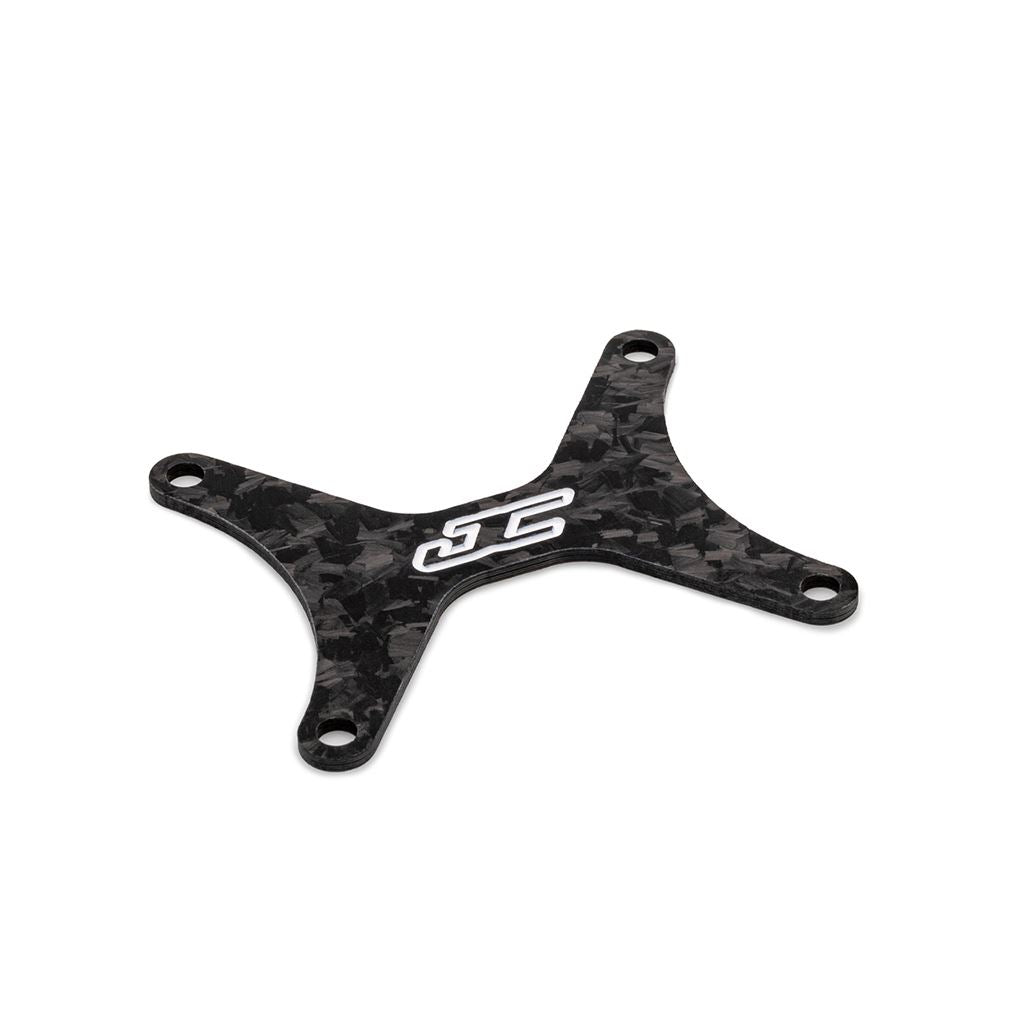 Rc10 1989 Stealth Forged C/F Battery Strap Black