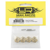 Yeah Racing Brass Hex Adaptor For Axial 1/18 UTB18 Capra