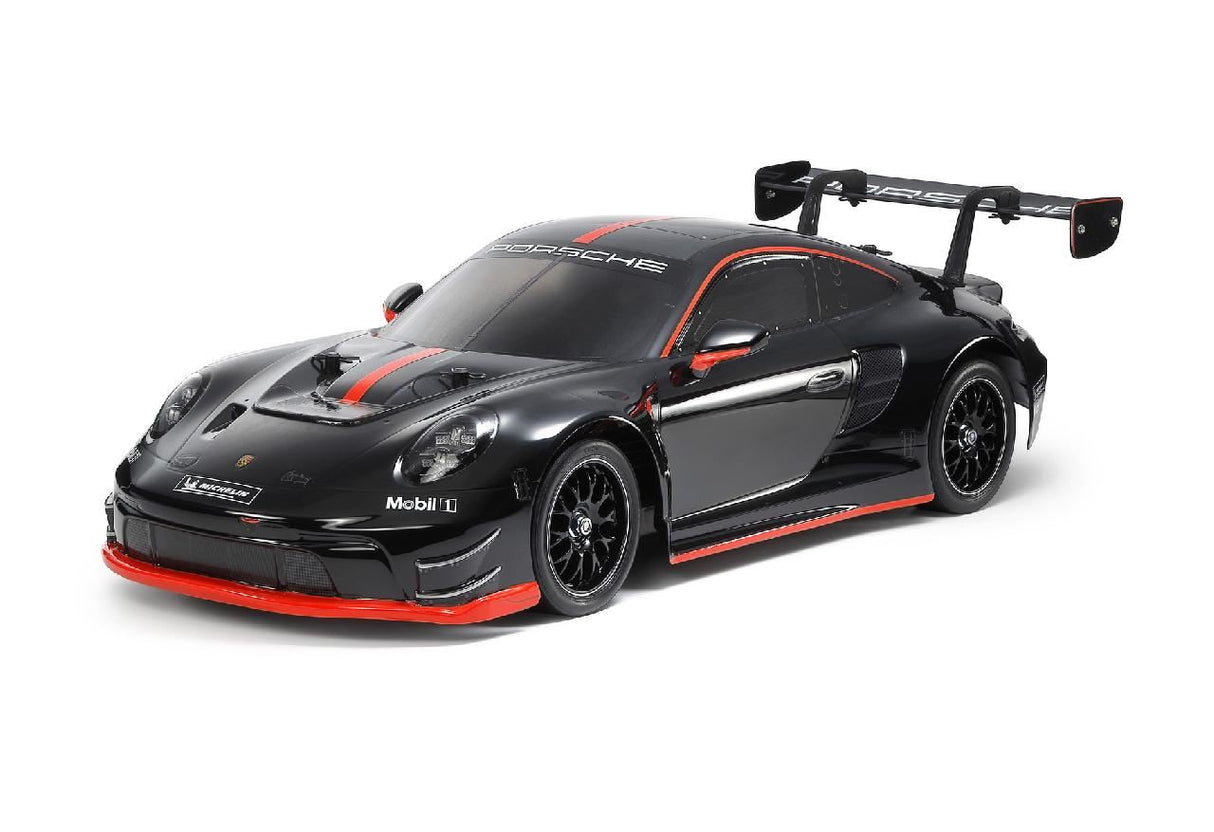 Tamiya Porsche 911 Gt3 R (992) With Black Painted Body (Tt-02)