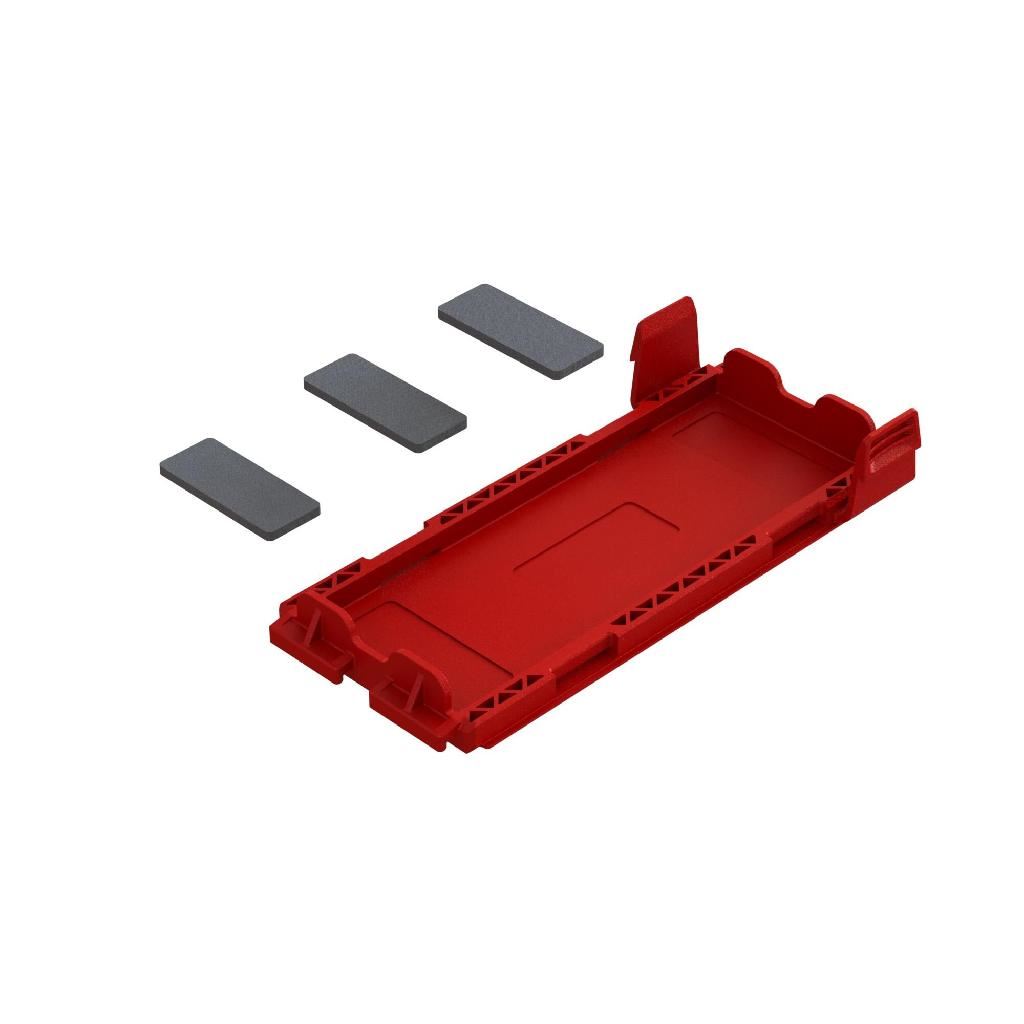 Arrma Battery Door Set - Red