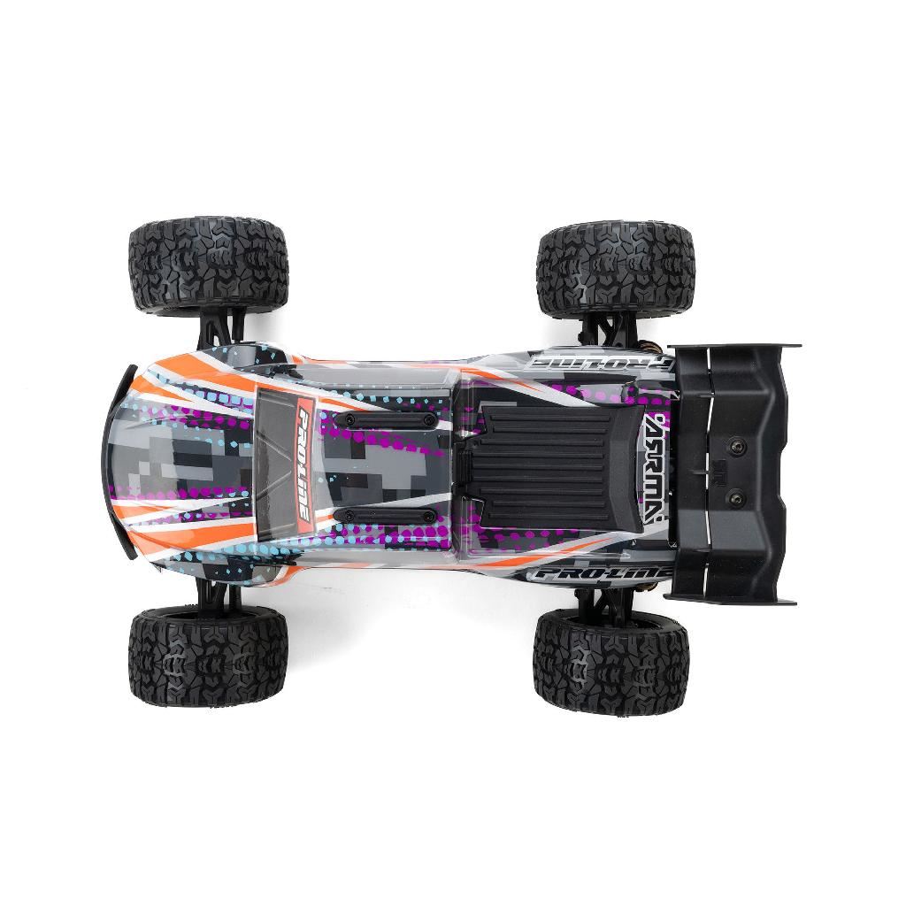 Pro-Line Jaeger Front/Rear Mt Tires Mtd 12Mm Black Split Six (2): Arr
