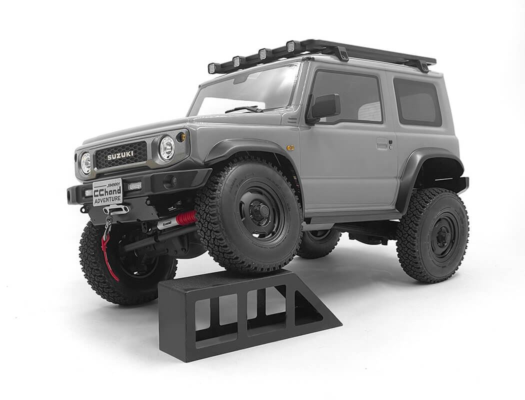 RC4WD GUARDIAN STEEL FRONT BUMPER W/ LIGHTS FOR MST 4WD OFF-ROAD CAR KIT W/ J4 JIMNY BODY