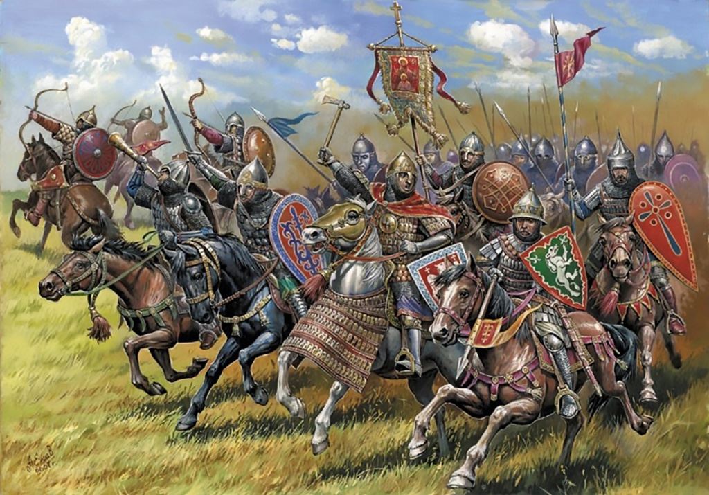 Zvesda Russian Mounted Knights   RR