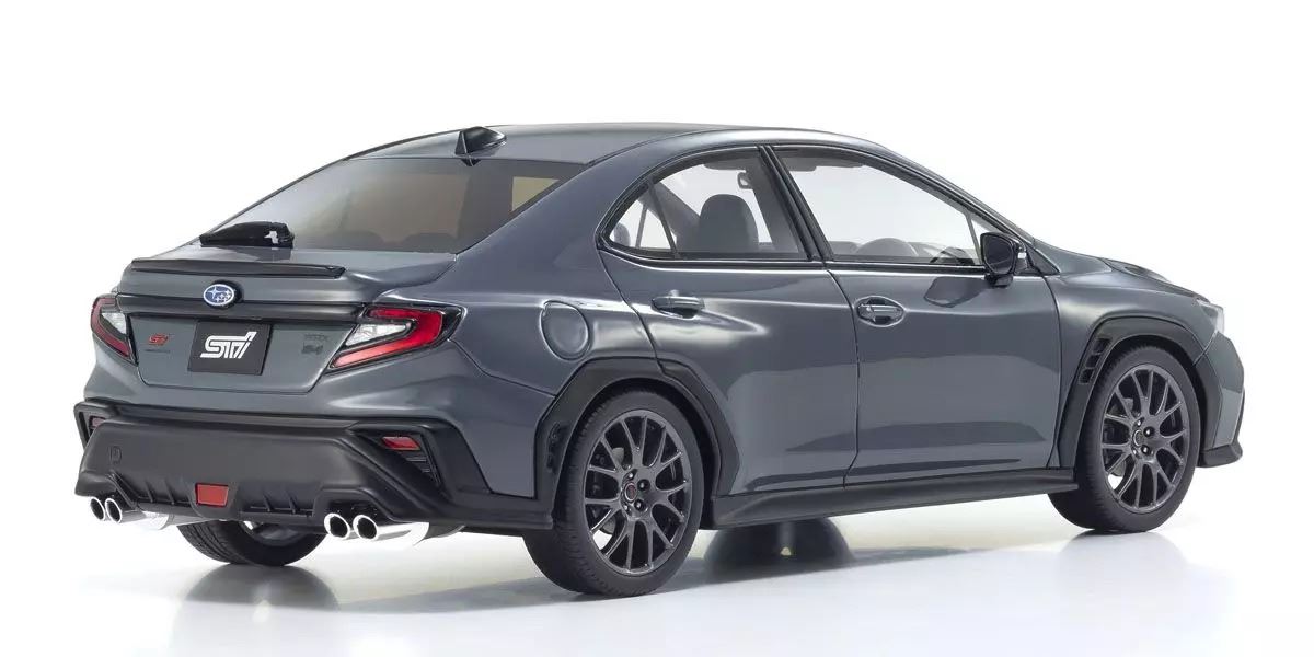 Kyosho 1:18 Resin Samurai Collection Subaru Wrx S4 Sti Sport Gray