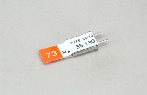 Futaba Ch 73 (35.130)FM Rx Xtl DC