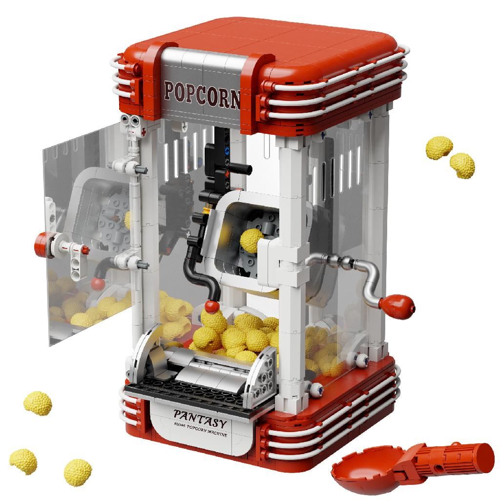 Pantasy Retro Popcorn Maker Machine - 1201 Pcs