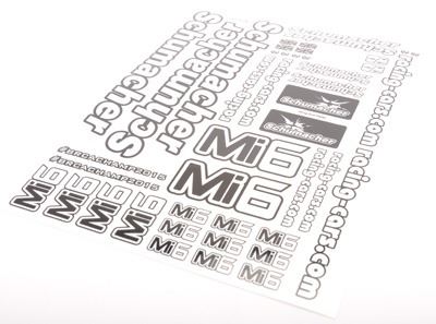 Schumacher Decal sheet - Mi6