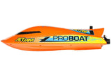 ProBoat Jet Jam V2 12in Self-Righting Pool Racer Brushed RTR, Orange