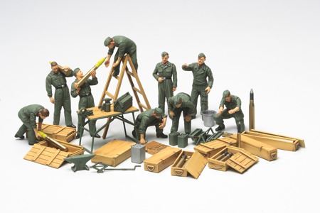 Tamiya Wii German Tank Crew