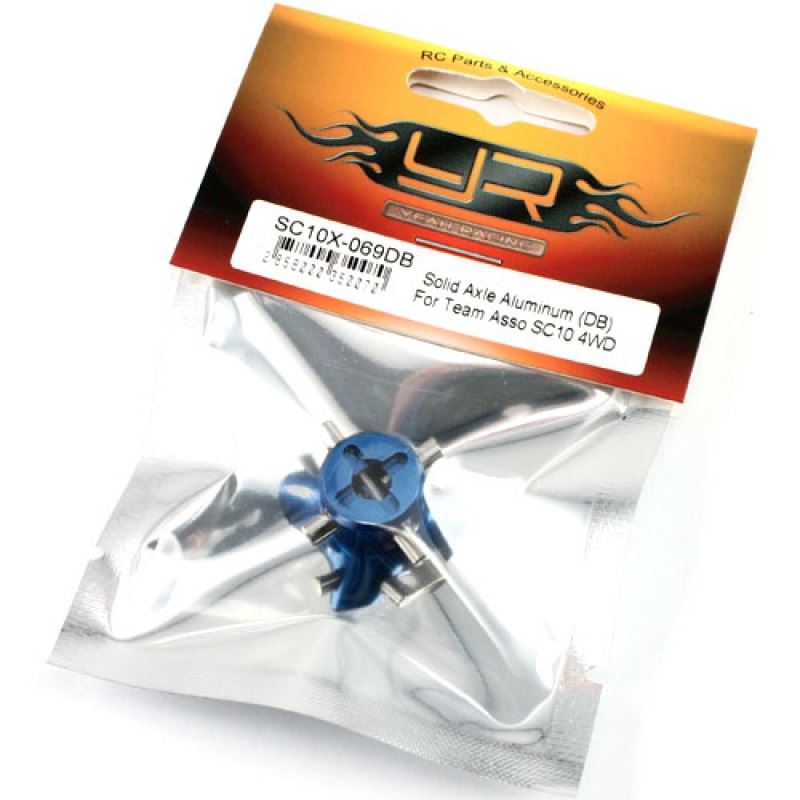 Yeah Racing Solid Axle Aluminum (DB) For Team Associated SC10 4X4