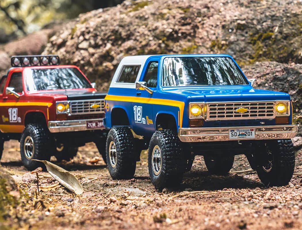 Fms 1 24Th Fcx24 Chevrolet K5 Blazer Pro Rtr - Red