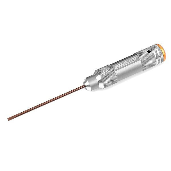 Corally Factory Pro Tool Hardened Tip Alu Grip Flat 3.0mm