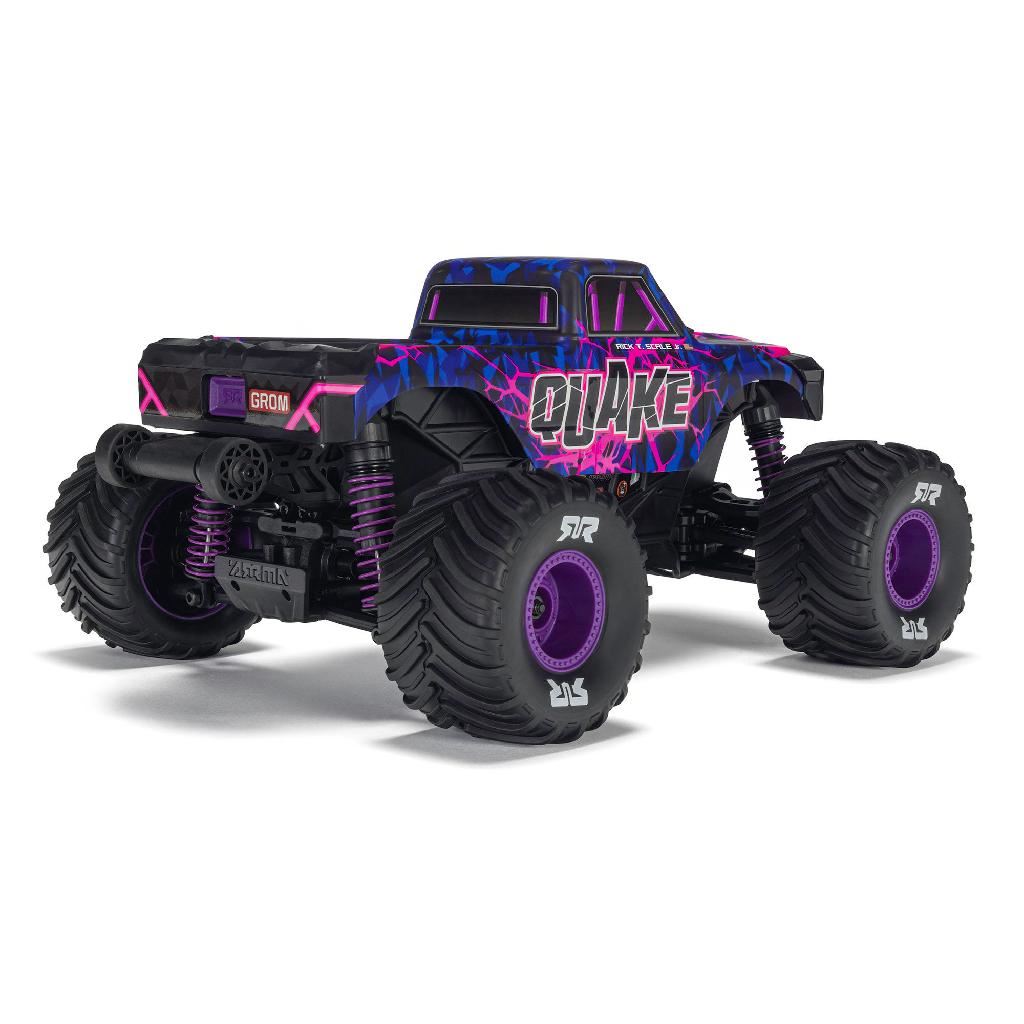 Arrma 1/16 Quake Grom 4X4 Rtr Monster Truck Purple