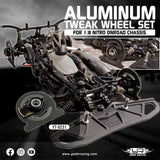 Yeah Racing Tweak Wheel Set For 1/8 Nitro / Electric Onroad