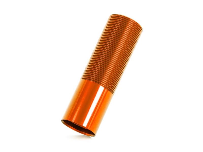 Traxxas GT-Maxx Shock Body (Aluminium, Orange Anodised) (Long) (1)