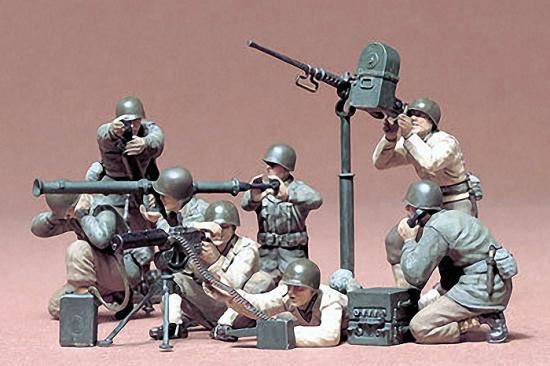 Tamiya 1/35 U.S. Gun And Mortar Team